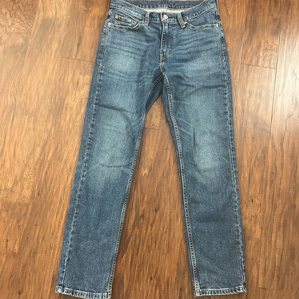 Men’s Levi's Medium Blue Denim Jeans, 511 Fit, Waist 29, Length 30